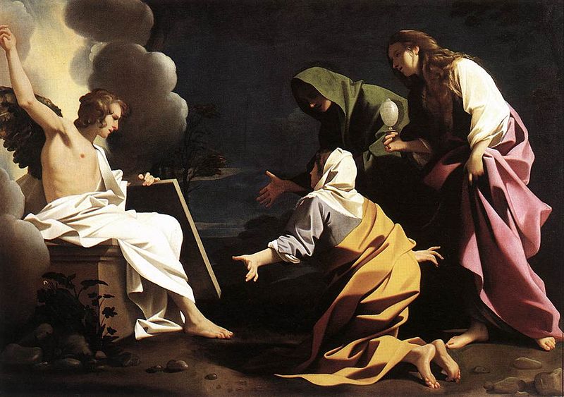 Bartolomeo Schedoni – tvær Maríur við gröfina – upprisumynd